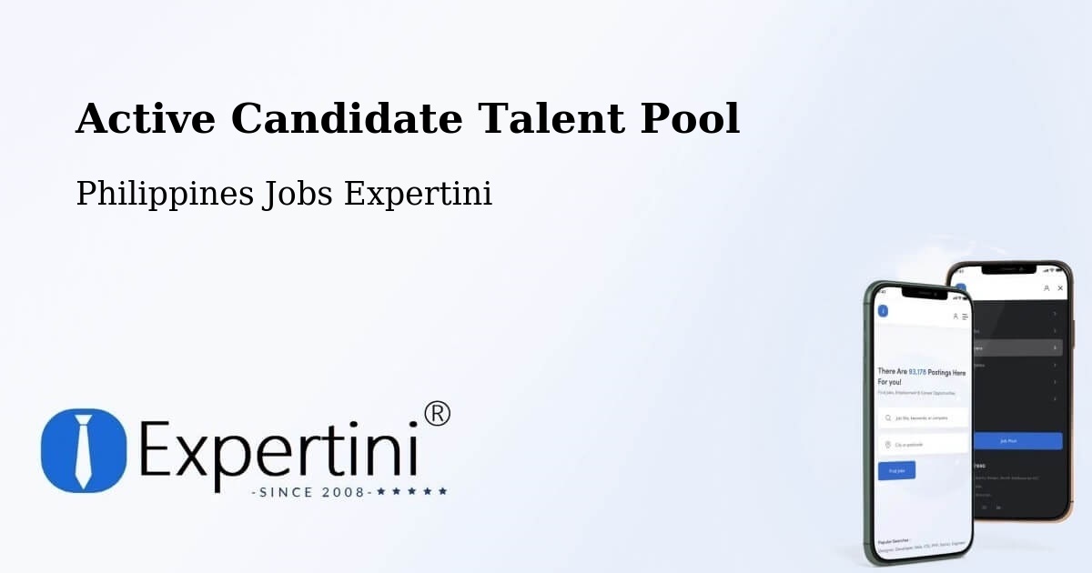 Active Candidate Talent Pool – Anda - Philippines Jobs Expertini
