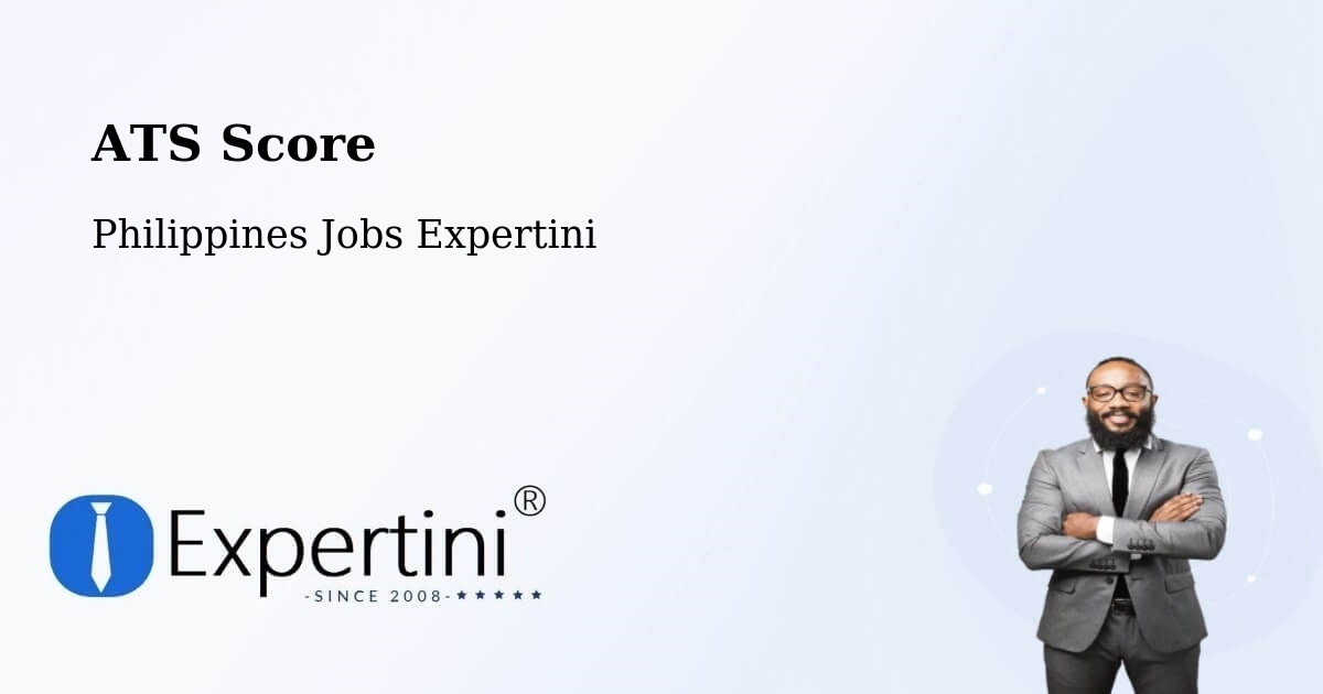 Resume ATS Score & Job Description Match Tool – Anda - Philippines Jobs Expertini