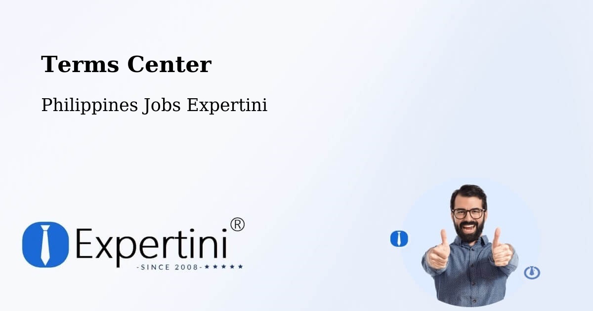 Terms of Service – Anda - Philippines Jobs Expertini
